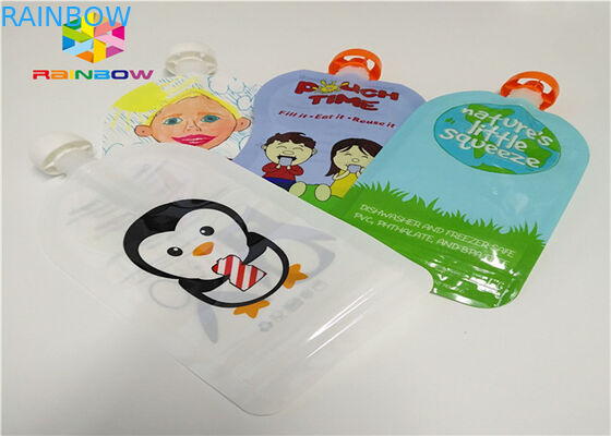 Aluminiumfolie stehen oben das Tüllen-Beutel-Verpacken, das Plastik 120ml druckend besonders angefertigt wird