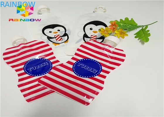 Aluminiumfolie stehen oben das Tüllen-Beutel-Verpacken, das Plastik 120ml druckend besonders angefertigt wird