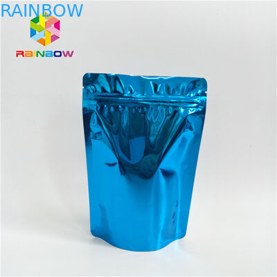 Nahrungsmittelgrad-Gewohnheit druckte stehen oben Beutel Druckgeruch-Beweis-Aluminiumfolie-Reißverschluss