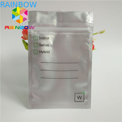 Kosmetische Sahneöl-Zipdichtungs-Taschen, besonders angefertigt, Aluminiumfolie-Beutel druckend