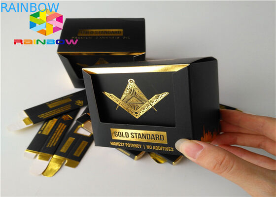 Prägeartiger Druckpapier-Kasten, der kleines Waren-Produkt mit Fenster verpackt