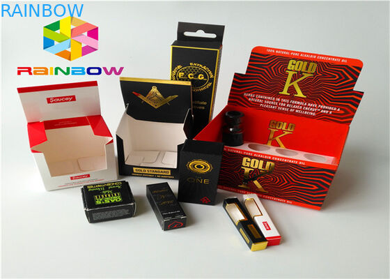 Prägeartiger Druckpapier-Kasten, der kleines Waren-Produkt mit Fenster verpackt