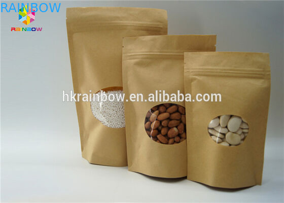 Matteffekt kleine Aluminiumfolie-Zipverschluss-Papiertüte-Verpackenbeutel Doypack für Nahrung