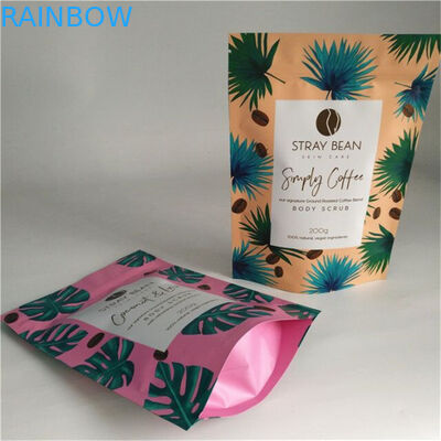 Die biologisch abbaubaren Teebeutel, die kundengebundenes Airtightbody verpacken, scheuern Instantkaffee-Kissen