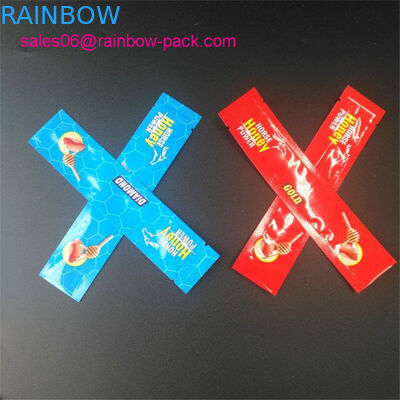 Pferdehonig-Pulver-Kissen-Folien-Beutel, der goldene königliche Tasche Honig Vip Malaysia verpackt