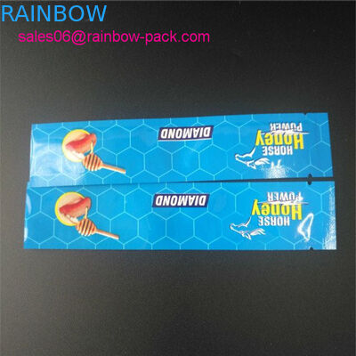 Pferdehonig-Pulver-Kissen-Folien-Beutel, der goldene königliche Tasche Honig Vip Malaysia verpackt