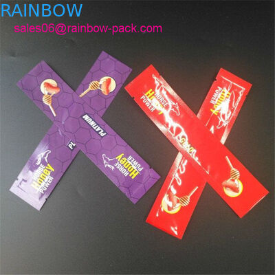 Pferdehonig-Pulver-Kissen-Folien-Beutel, der goldene königliche Tasche Honig Vip Malaysia verpackt