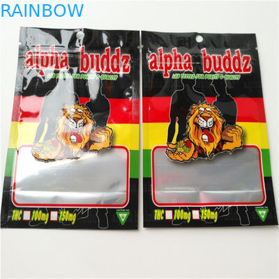 Der kindersichere Kräuterweihrauch, der Digital-Hologramm-Drucken verpackt, steht oben Plastikbeutel