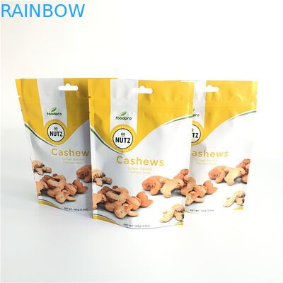 Das kundenspezifische Druckplastikbeutel-Verpacken steht oben Reißverschluss-Tasche mit einem Weisen-Entgasungsventil