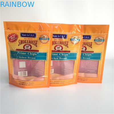 Das kundenspezifische Druckplastikbeutel-Verpacken steht oben Reißverschluss-Tasche mit einem Weisen-Entgasungsventil