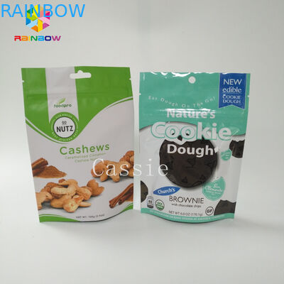 Gravüren-Drucken steht oben den Aluminiumfolie-Taschen-Reißverschluss-Verschluss, der für Pulver-Nahrung besonders angefertigt wird