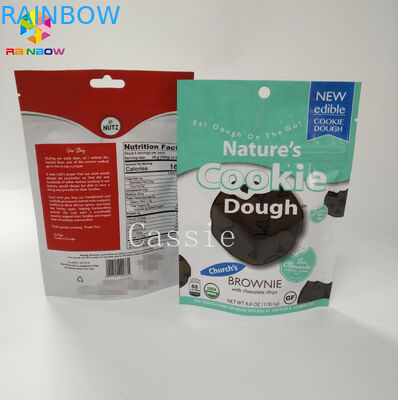 Laminierung stehen oben Beutel der Reißverschluss-Beutels-flexiblen Verpackung Nahrungsmittelfür Nuts Imbisse