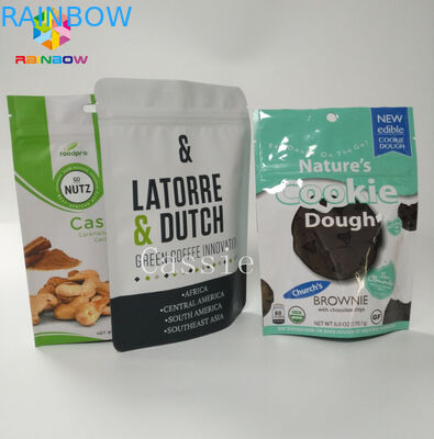 Wiederversiegelbare glatte Plastikfertige stehen oben Beutel-Imbiss-Taschen-Verpacken- der Lebensmittellanglebiges gut