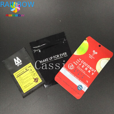 Matt- Plastik- Beutel, die Plastik- Aluminium-Plastik-Beutel-Minibeispielspeicher mit Reißverschluss verpacken