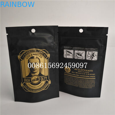 Geruch-Beweis-kleine Plastikbeutel, die Unkraut-Plastik-Kinderbeständige Tasche verpacken