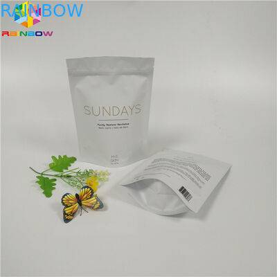 Reißverschluss-Spitze stehen oben Folien-Beutel-Verpackenbadesalz-Aluminiumfolie-Körperpeelings-Taschen