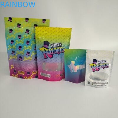 Kundengebundener Matt- Kräuter- Weihrauch, der Plastiktasche-Digital Druck-Plastik-Zipverschluß verpackt