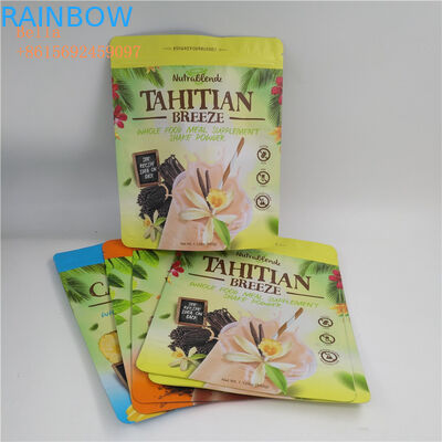 Gewohnheit Druckselbststehende Reißverschluss-Beutel für das Verpacken der Lebensmittel die Nahrungsmittelgrad-Verpackentasche für Nüsse