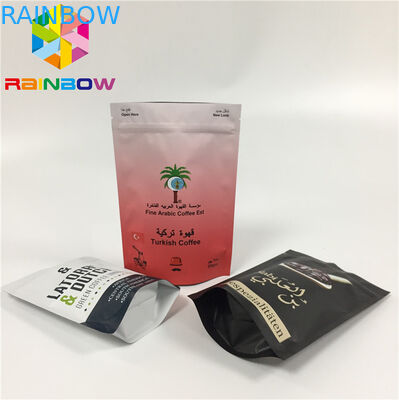 Aluminiumfolie MOPP kundenspezifisches Drucksackt feuchtigkeitsfesten Reißverschluss-Verschluss mit Ventil ein