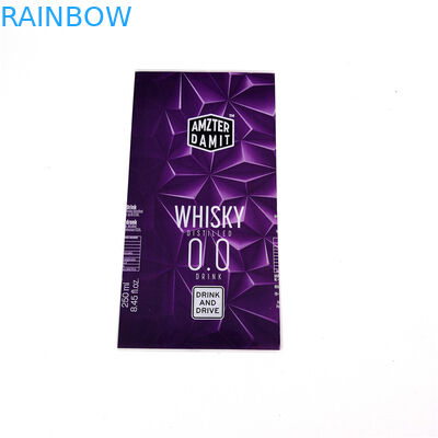 Beständiger Psychiaters-UVärmel beschriftet wasserdichtes buntes für Plastikwasser-Flaschen-Aufkleber