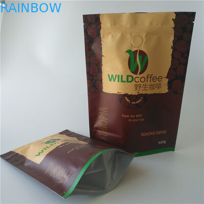 Gewohnheit druckte Aluminiumfolie stehen oben Beutel-recyclebare Mattende-PDA SGS-Zustimmung