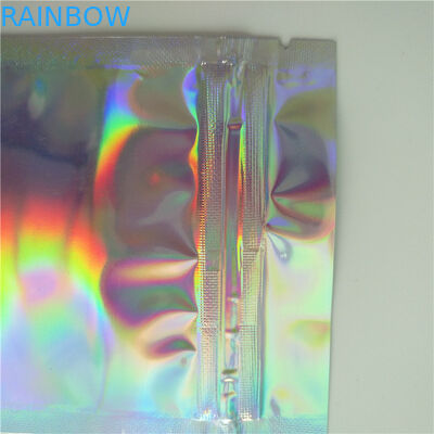 Stehen Sie oben kosmetischen Beutel-Kosmetiktasche-Mode-freien Raum Shinny Taschen-Beutel-ganz eigenhändig geschriebe Hologramm-Kosmetiktaschen