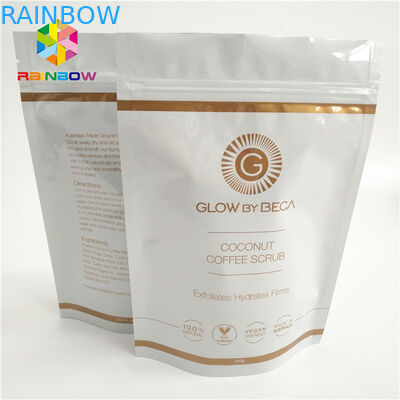 Lamellierte Folie bas Reißverschlusstasche stehen oben Verpackengewohnheit Druckheißen Plastikverkauf der plastiktaschekaffeebeutel des Beutels