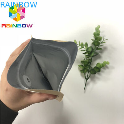 Aluminiumfolie stehen oben die Beutel, mit Reißverschluss stehen oben Beutel-Gravüren-Drucken mit Ventil