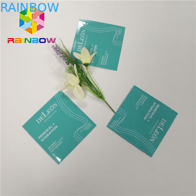 Stehen die Seitengedruckte Gewohnheit der dichtungs-drei oben Beutel-Aluminiumfolie-Kosmetik-Tasche