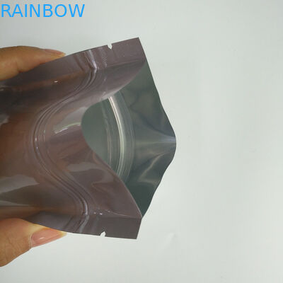 Einfache silberne Farbe stehen oben das Reißverschluss-Beutel kundengebundene lamellierte Verpacken