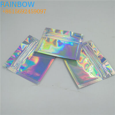 Die Miniseite 3 versiegelte Beutel-Gewohnheit ganz eigenhändig geschriebe Kosmetiktasche-Plastik mit Reißverschluss gedruckt