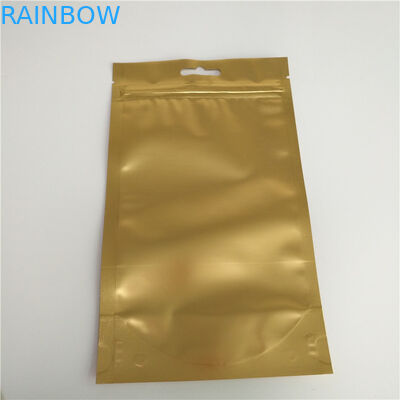 Spitzenreißverschluß stehen oben Beutel lamelliertes Material mit Euro-/rundem hängendem Loch