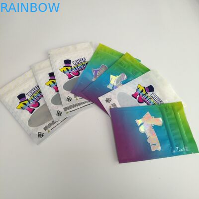 Plastik Runtz versiegelte die Plastiktasche-Gewohnheit, die für das Hanf-Hanf-Verpacken gedruckt wurde