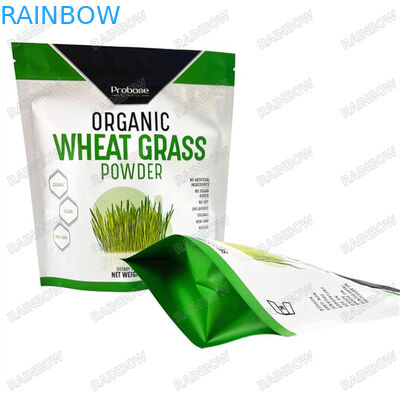 Öko-freundliche Kraftpapiertüten Pla Material Zip Lock Tasche mit Logo Stehen Sie auf Tasche Langlebige hochwertige Verpackung Tasche Stan