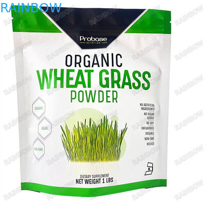 Öko-freundliche Kraftpapiertüten Pla Material Zip Lock Tasche mit Logo Stehen Sie auf Tasche Langlebige hochwertige Verpackung Tasche Stan