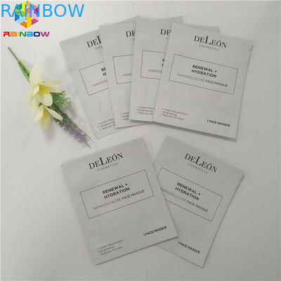 Seiten-Dichtungs-Masken-Plastikpaket der Aluminiumfolie-kosmetisches Verpackentaschen-Gesichtsverpackungs-3