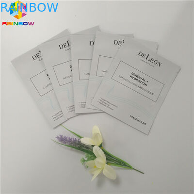 Seiten-Dichtungs-Masken-Plastikpaket der Aluminiumfolie-kosmetisches Verpackentaschen-Gesichtsverpackungs-3