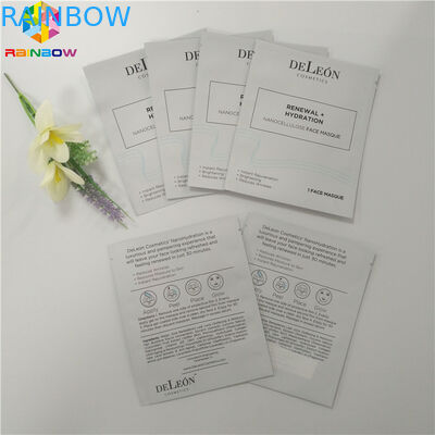 Seiten-Dichtungs-Masken-Plastikpaket der Aluminiumfolie-kosmetisches Verpackentaschen-Gesichtsverpackungs-3