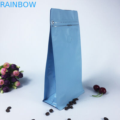 Besonders angefertigt stehen Sie oben Reißverschluss-Beutels-den Seitenkeil-Kaffee, der CYMK-Farbe verpackt