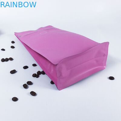 Besonders angefertigt stehen Sie oben Reißverschluss-Beutels-den Seitenkeil-Kaffee, der CYMK-Farbe verpackt