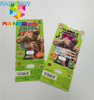 Premierzen-Blasen-Karte, die kundenspezifische Karten-Papierkasten des Kinderbeständige untere Verschluss-3D verpackt