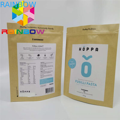 Feuchtigkeitsfeste Papierkasten-Verpackenheißsiegel-Kraftpapier-Tasche umweltfreundlich