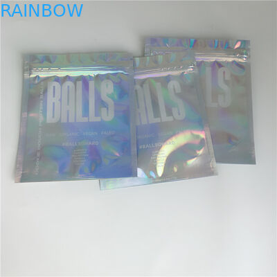 Kosmetik mit Reißverschluss, welche die Taschen-glatte Seite 3 versiegelt für Wimper-Erweiterungs-Kleber verpacken