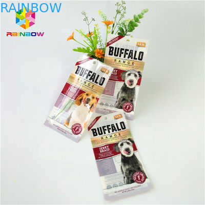 Glattes Ende stehen oben fenster Fleixble Verpacken der Reißverschluss-Taschen-drei mit Seiten versehenes Siegel