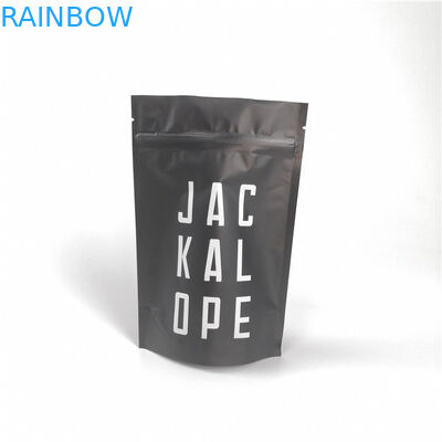 Die Aluminiumfolie mit Reißverschlussstehen oben Beutel, Druckreißverschluss-Taschen Gravnre-Drucken