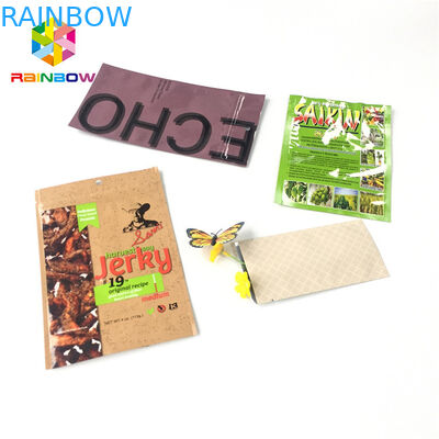 Wiederversiegelbarer Folien-Beutel, der Plastikseitendichtung des aluminiumfolie-Farbdruck-drei verpackt