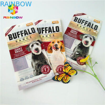 Plastikverpackungs-Taschen mit Reißverschluss, drei versahen Dichtung stehen oben Beutel für Nahrung mit Seiten