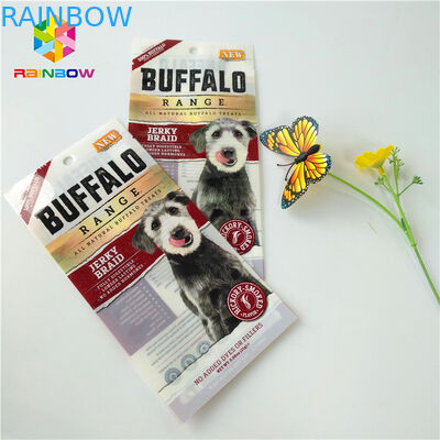 Plastikverpackungs-Taschen mit Reißverschluss, drei versahen Dichtung stehen oben Beutel für Nahrung mit Seiten