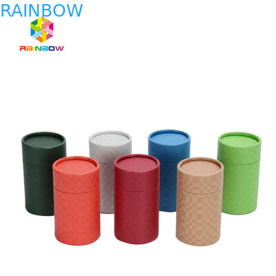 Hautpflege-Kasten-Anzeigen-Papierkasten-Zylinder-Pappkosmetisches Verpackenrohr