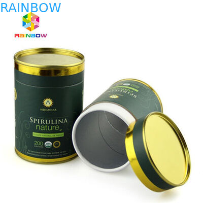 Hautpflege-Kasten-Anzeigen-Papierkasten-Zylinder-Pappkosmetisches Verpackenrohr